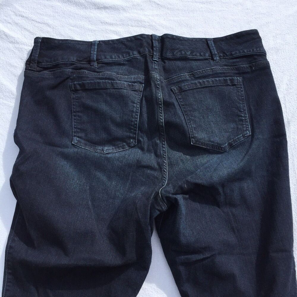 Dark Wash Jeans Zippers Size 24S Torrid Premium Jegging - Picture 6 of 10